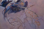 Two Buzzards 60" x 54"